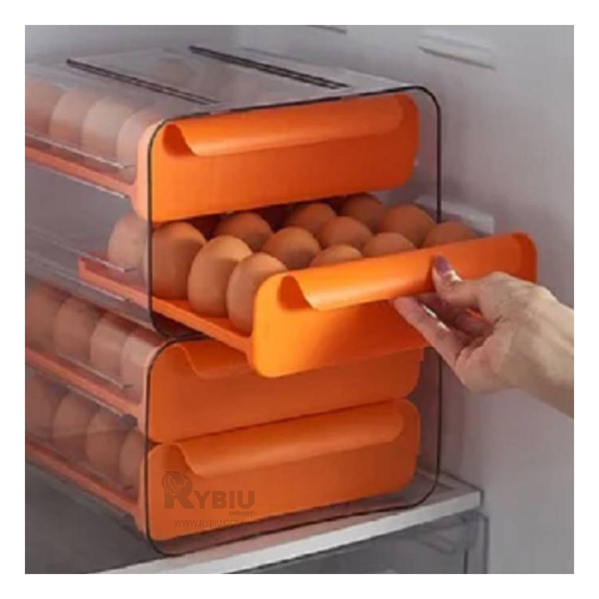 Organizador Funcional en Anaranjado Y+Papel de Regalo