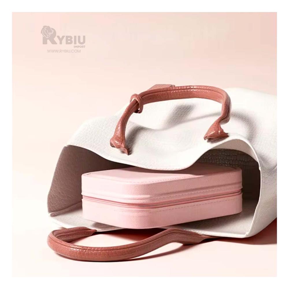 Joyero con Espejo para Ocasion en Blanco Y+Regalo Stickers