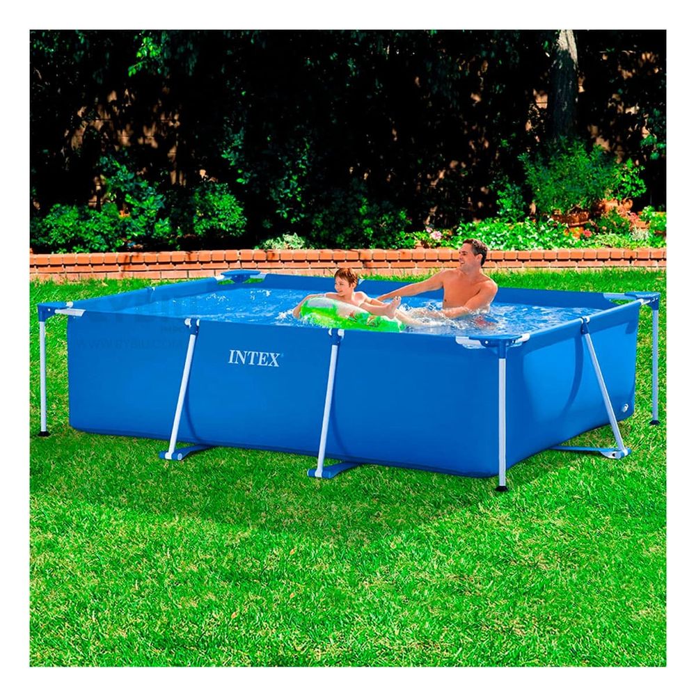 Piscina Rectangular Parante 300 x 200 x 75 cm en Azul Piscina Rectangular Parante 300 x 200 x 75 cm en Azul