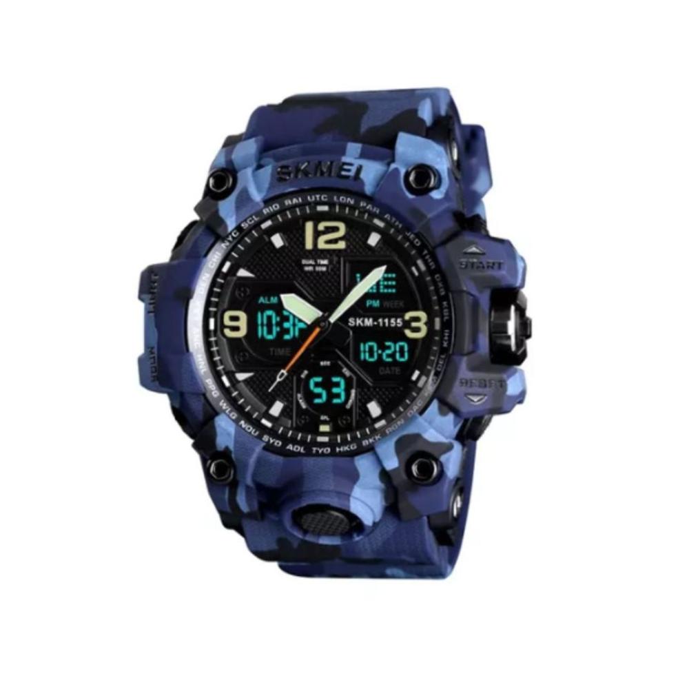 Reloj Skmei 1155b Dual Time Militar Azul Reloj Skmei 1155b Dual Time Militar Azul