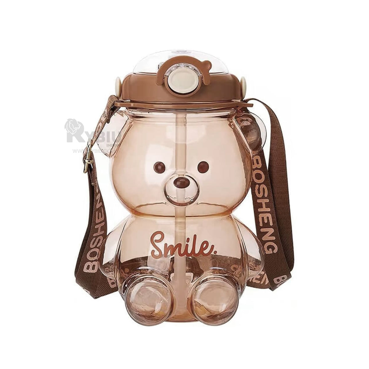 Tomatodo Comodo para Uso Escolar Color Marron Y+Stickers