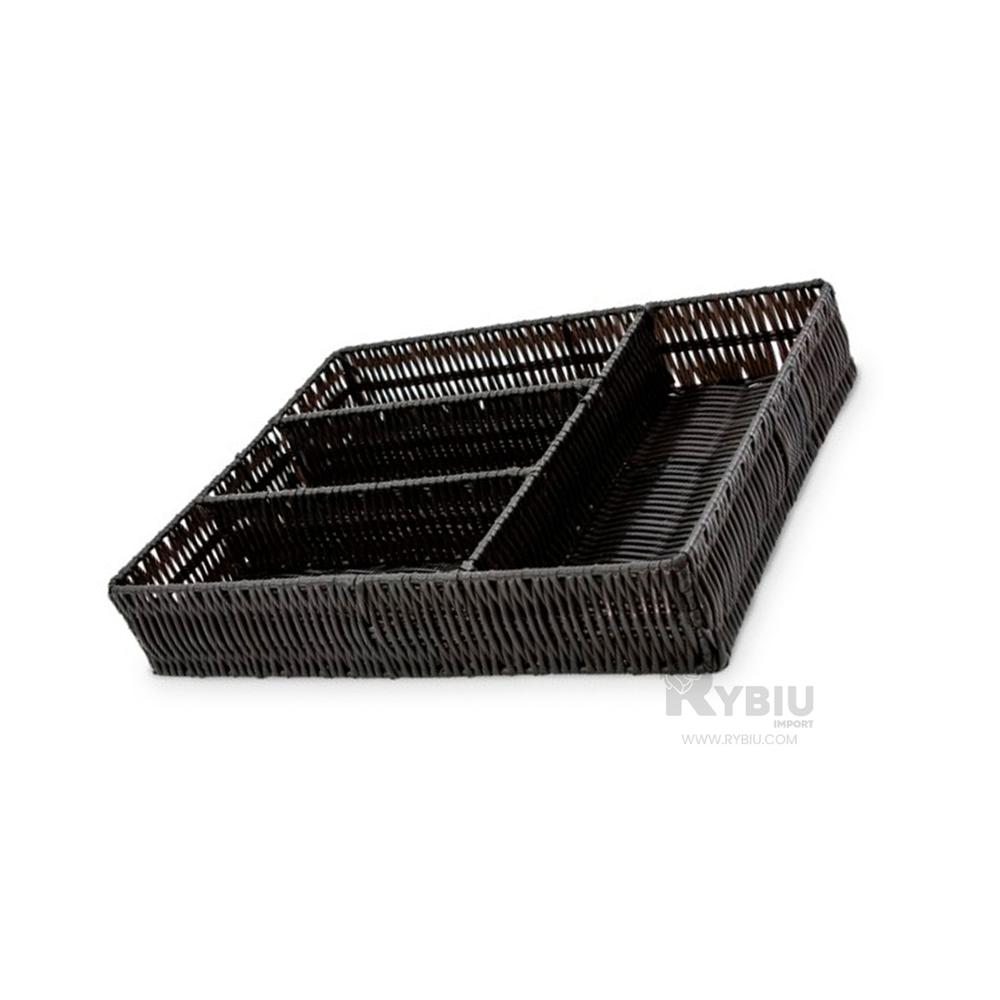 Canastilla Almacenera en Tono Negro Y+Post-it Adhesivos