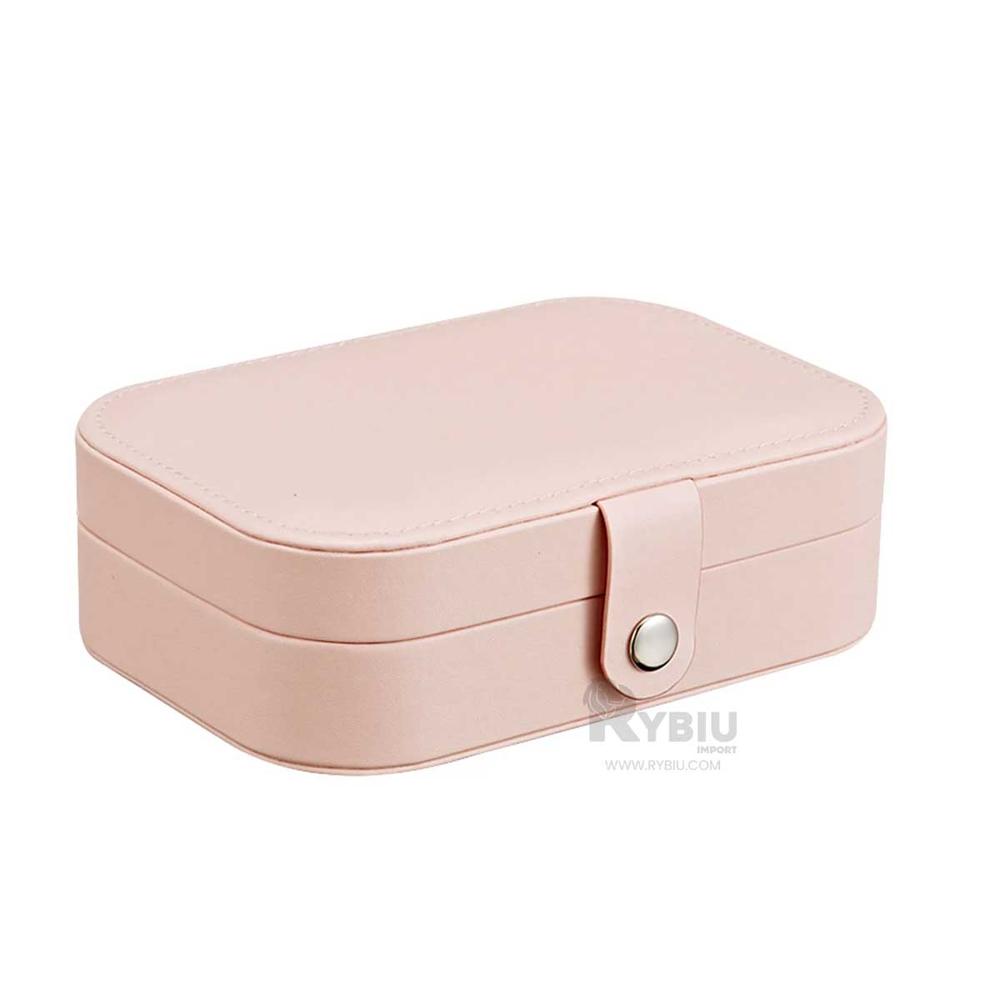 Caja Util de Joyas en Palo Rosa Y+Banderitas Adhesivas