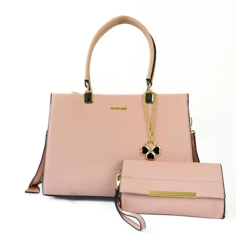 Cartera Athena 2 piezas - AB020 rosado