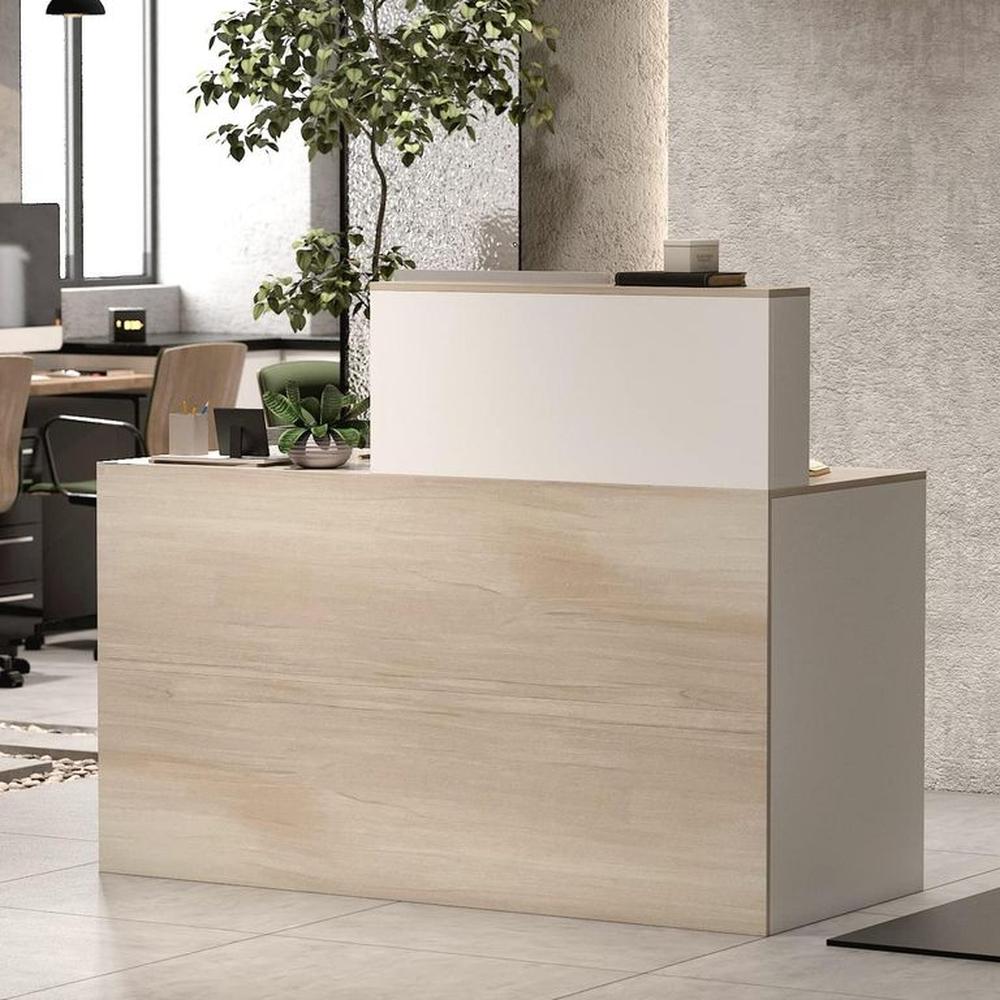 Counter de Recepción Moderno Malva 140cm Counter de Recepción Moderno Malva 140cm