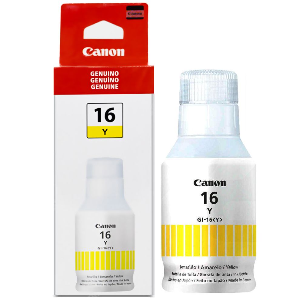 Botella Tinta Canon GI-16 Y (amarillo) Botella Tinta Canon GI-16 Y (amarillo)