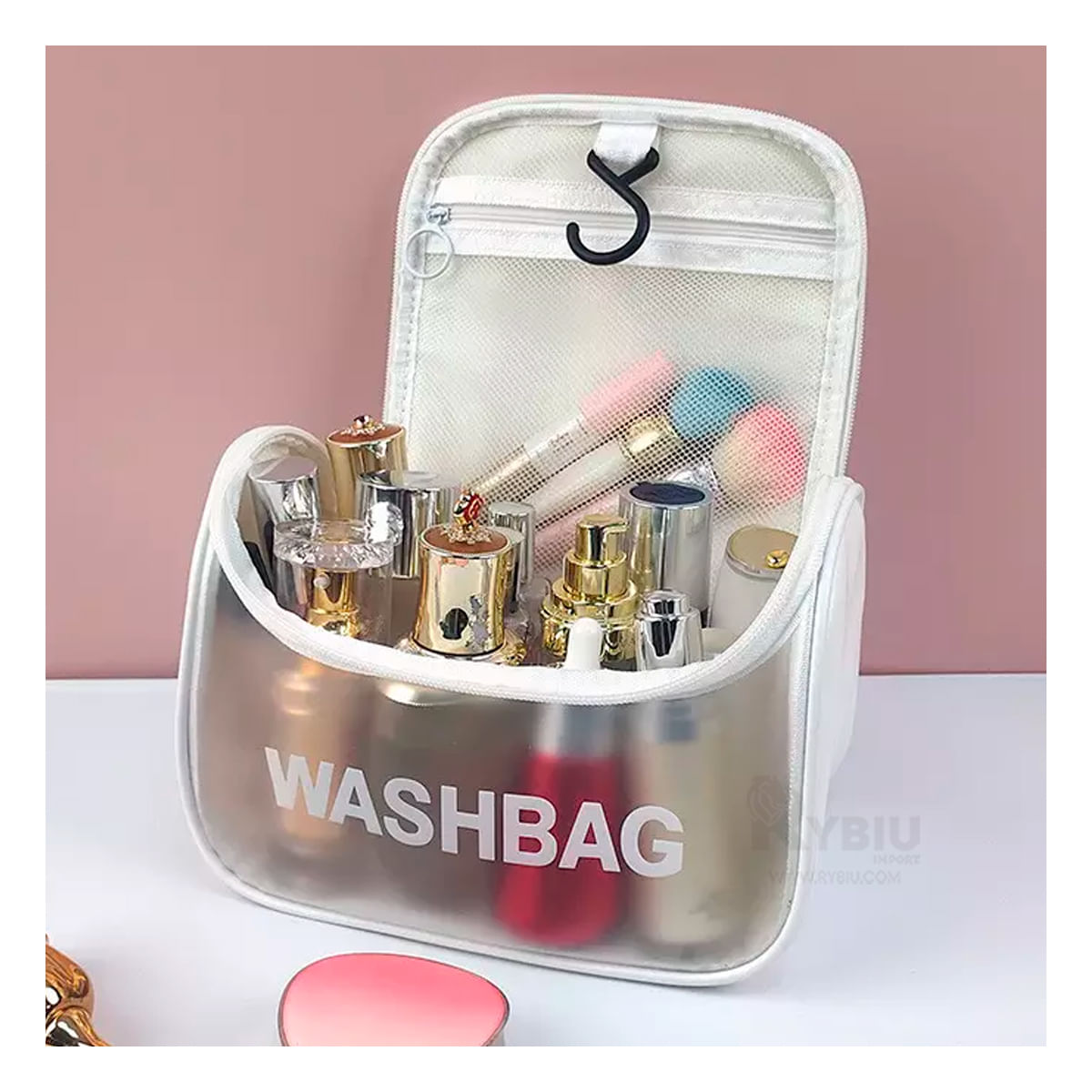Neceser de Maquillaje Blanco
