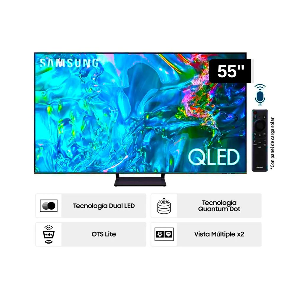 Samsung 55 QLED 4K Q65D Tizen OS Smart TV