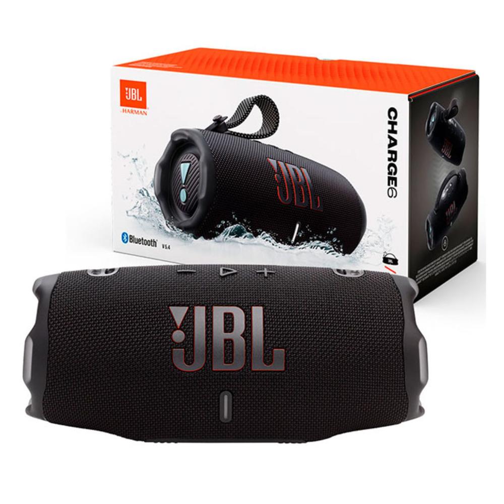 Parlante JBL Charge 6 Bluetooh Acuatico 28 Horas Negro