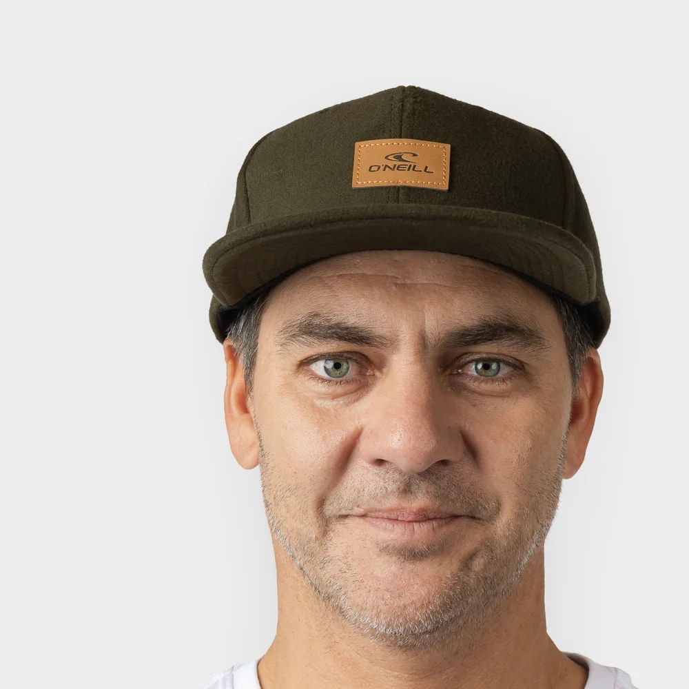 Gorra Oneill No Problem Snapback Verde Militar