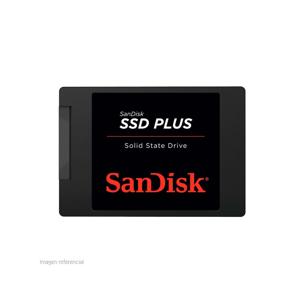 SanDisk Plus SSD 480GB - Rápido y Compacto 2.5"" SATA 6Gb/s para Mejora