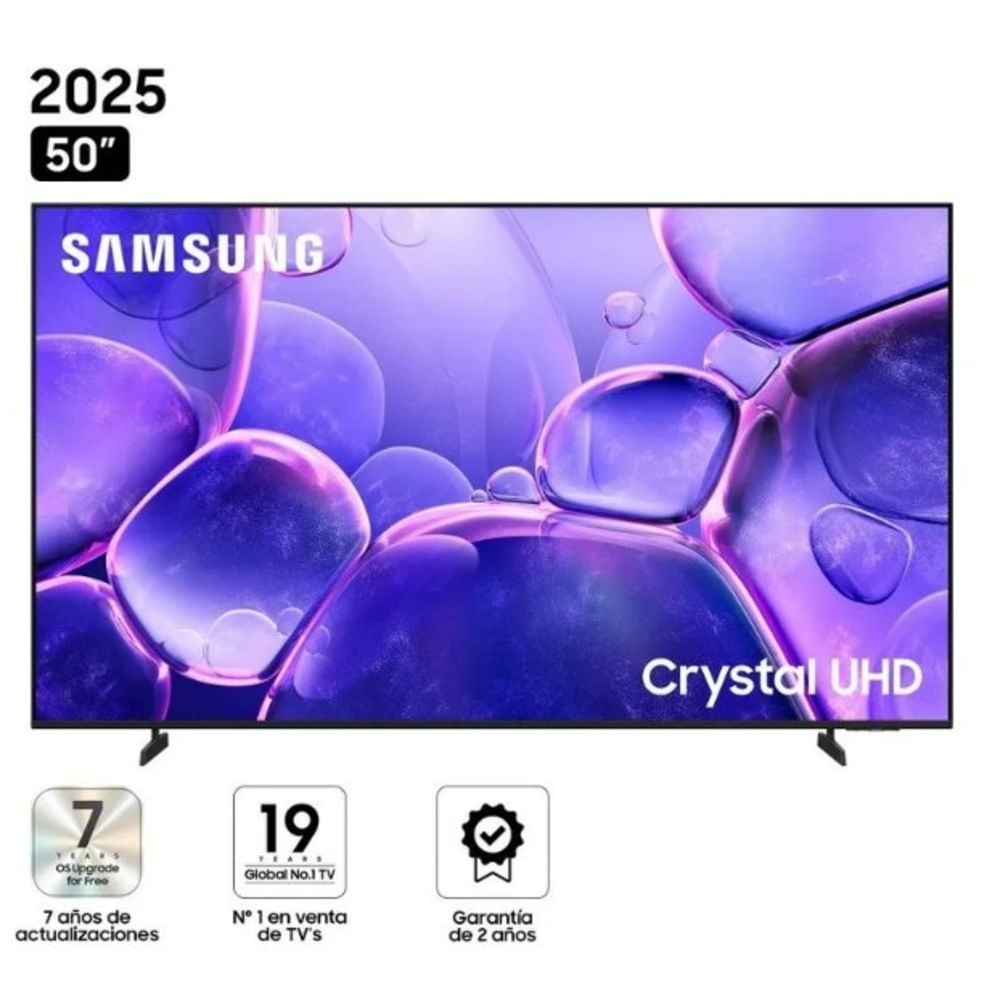 Televisor Samsung 50"" Smart Crystal UHD 4K 50U8000FG 2025