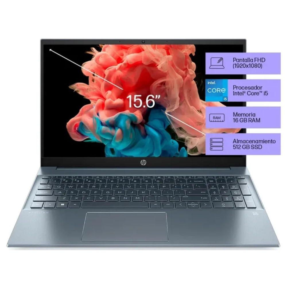 Notebook HP Pavilion 15.6"" Intel Core i5, 16 GB RAM, 512 GB SSD - Pote