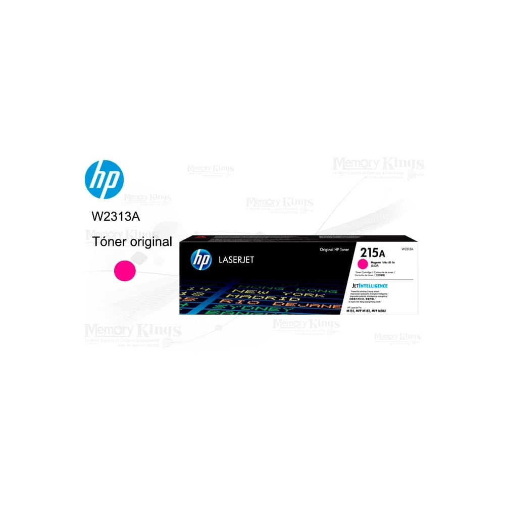 Cartucho de tóner HP 215A Magenta original para impresoras LaserJet -