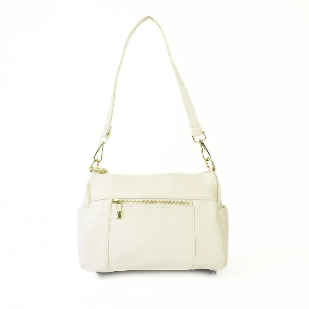 Cartera Athena bag doble correa - M105 beige