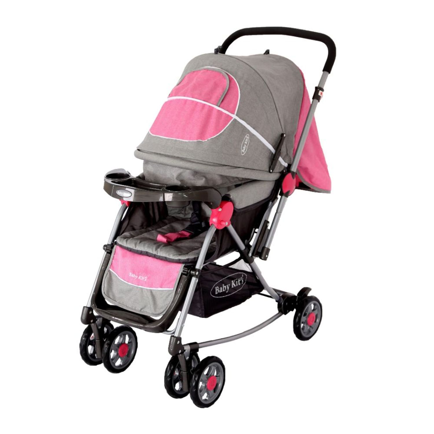 Coche Para Bebe Mecedor Baby Kits Flip Mc320 Rosa Oechsle.pe Oechsle