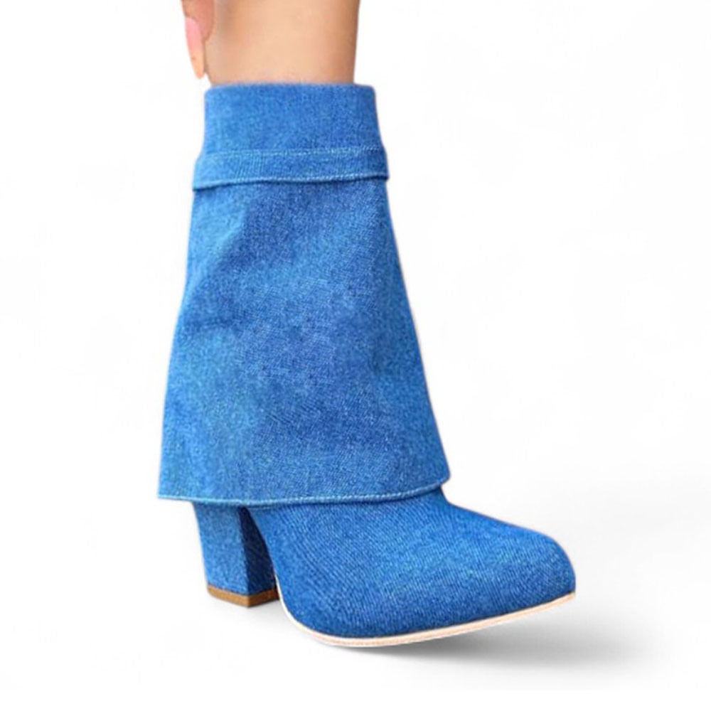 Bota Mujer Hawai Baja Taco 9 1299 5C-85 Color Jean Talla 39 Bota Mujer Hawai Baja Taco 9 1299 5C-85 Color Jean Talla 39