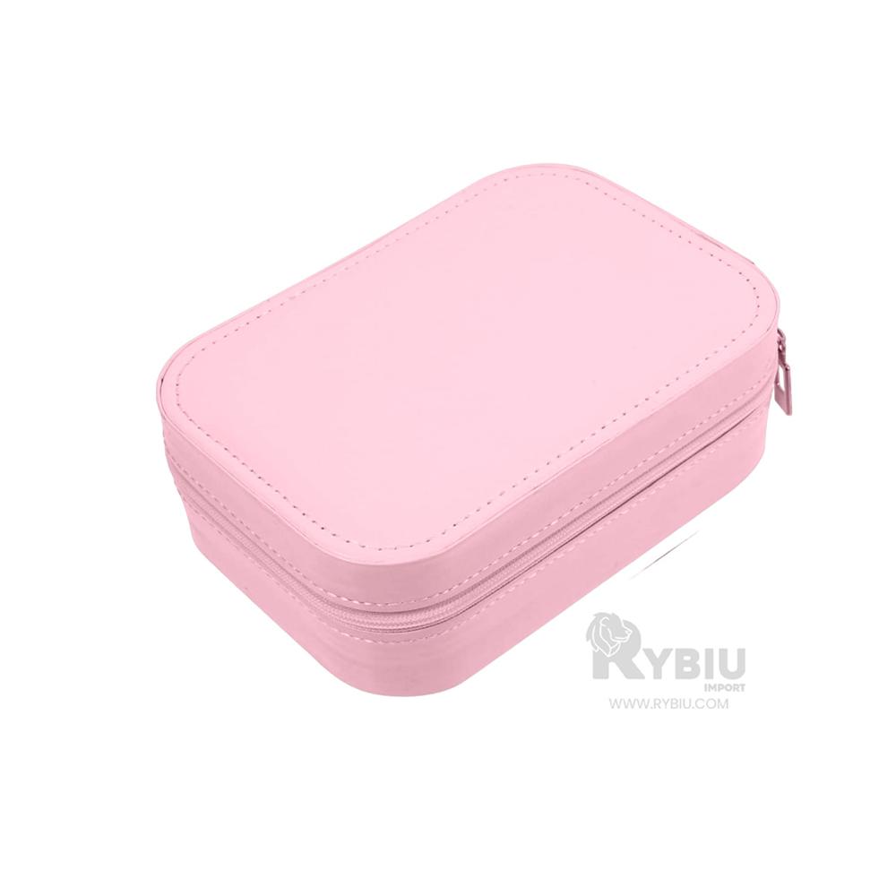 Joyero Divisionario en Color Rosado Y+Papel de Regalo