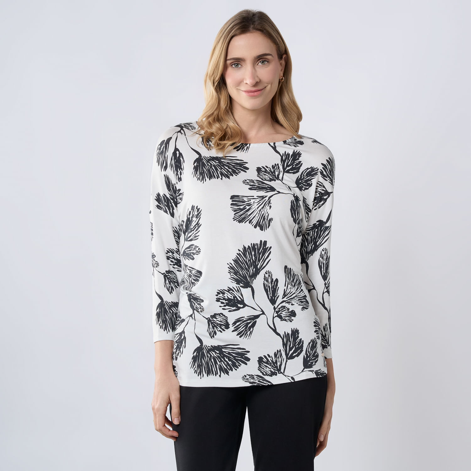 Polo Mujer Zafin 3/4 Hojas