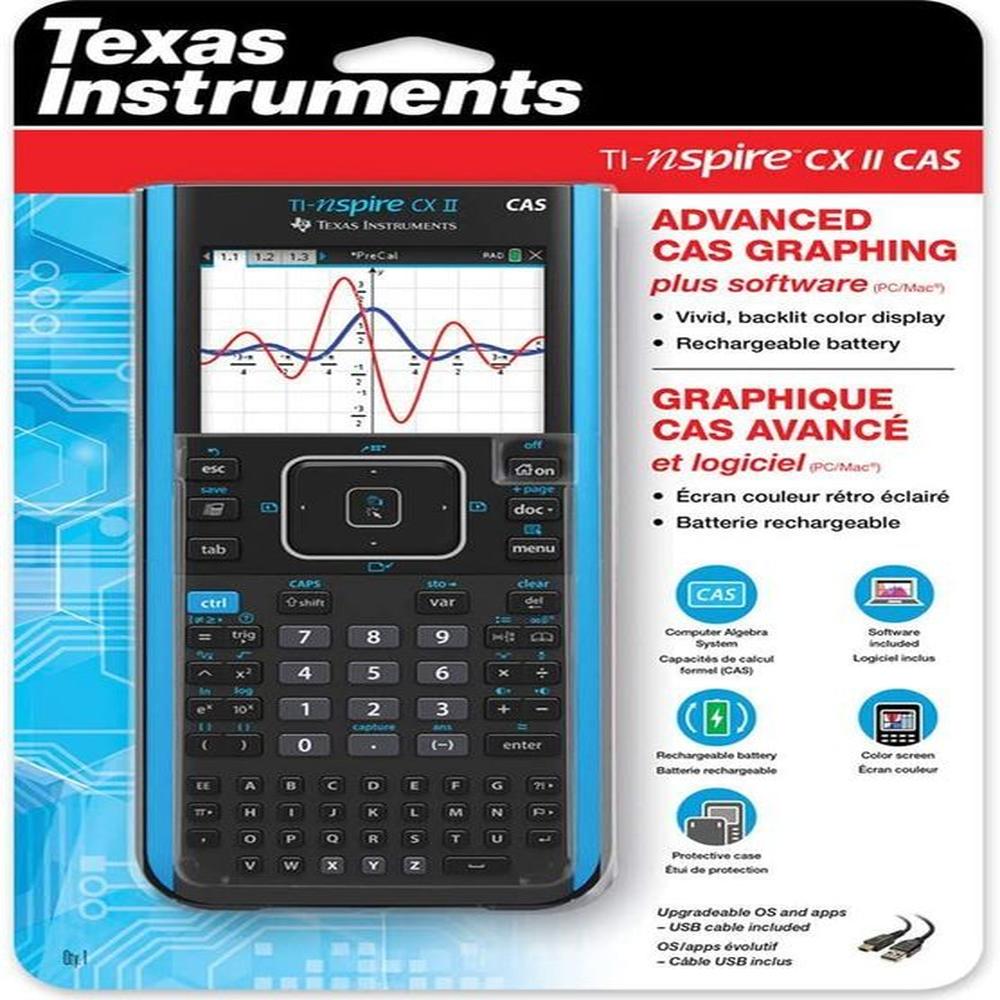Calculadora Gráfica Texas Instruments Nspire CX II CAS Calculadora Gráfica Texas Instruments Nspire CX II CAS