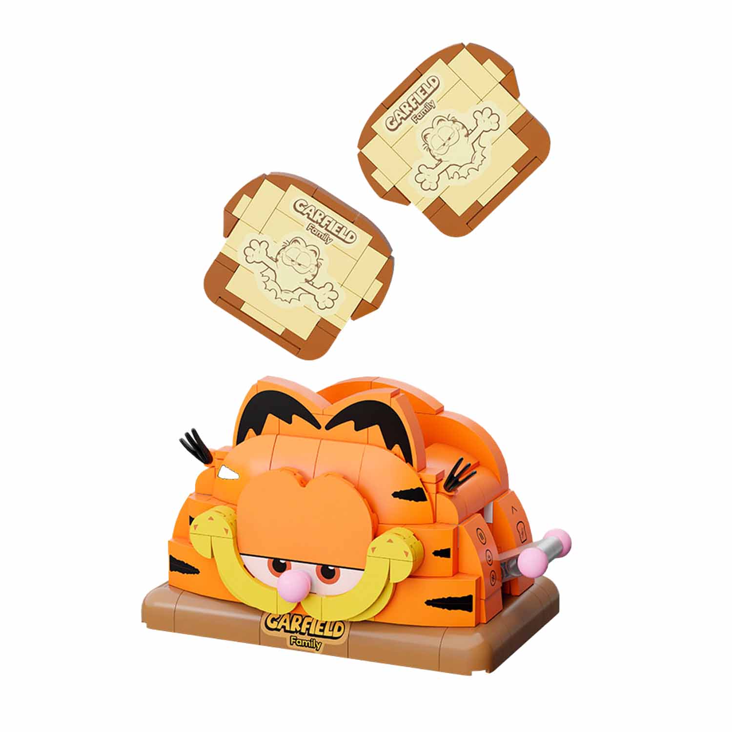 Bloques De Construcción Garfield Máquina Tostadora 279 Piezas