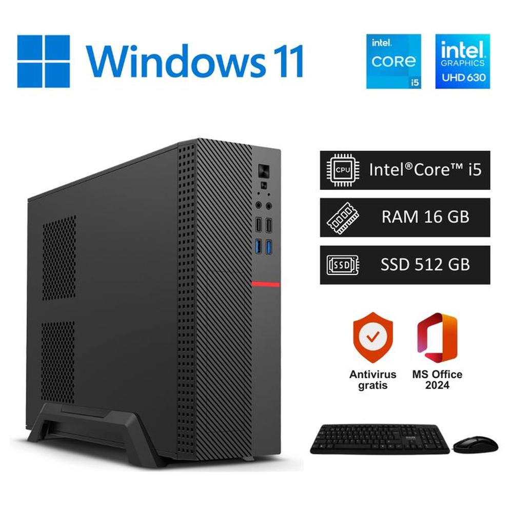 Computadora PC Intel Core i5 3´30GHz 16GB RAM 512GB SSD Computadora PC Intel Core i5 3´30GHz 16GB RAM 512GB SSD