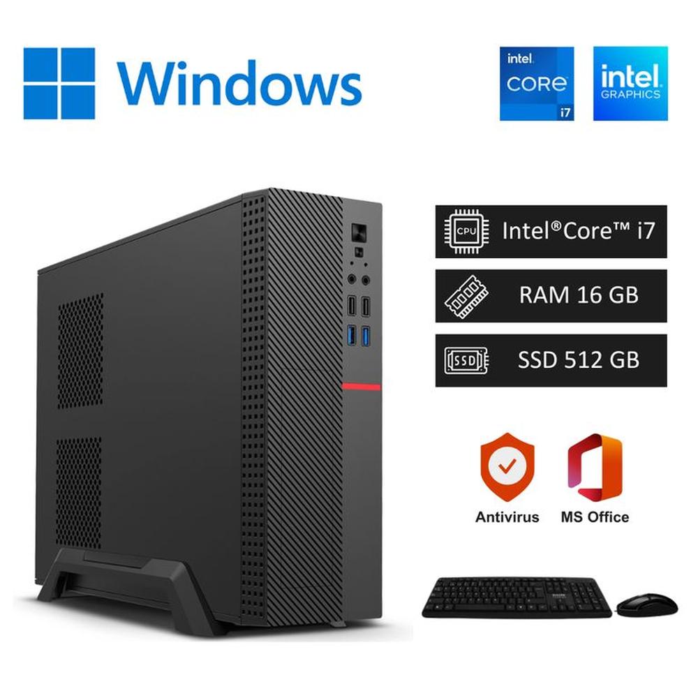 Computadora PC Intel Core i7 3´80GHz 16GB RAM - SSD 512GB Computadora PC Intel Core i7 3´80GHz 16GB RAM - SSD 512GB