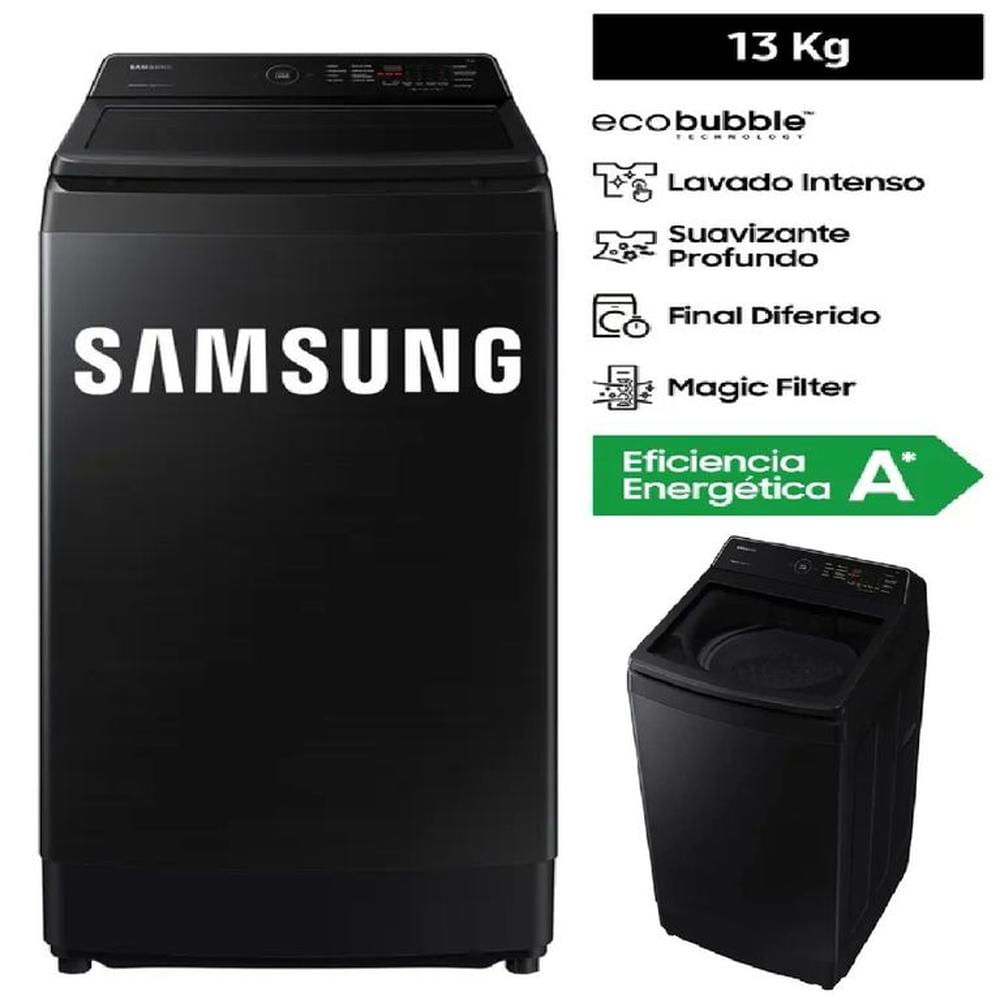 Lavadora Samsung Ecobubble 13KG WA13CG5441BVPE