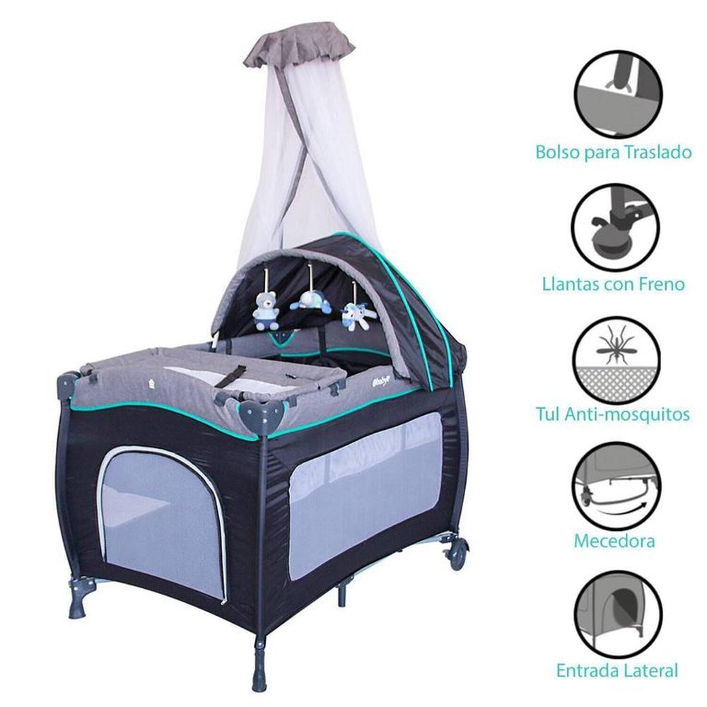 Cuna corral mecedora Cuna corral mecedora