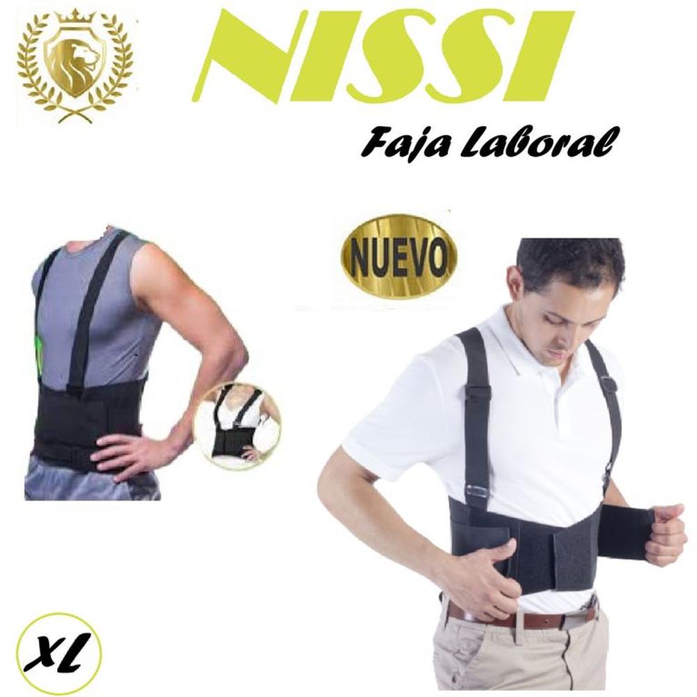 Faja Laboral Liviana Chica Negro Talla -XL
