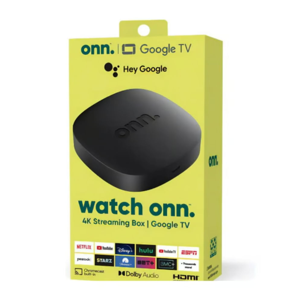 Android Tv Box WATCH Onn 4K Certificado Google Tv