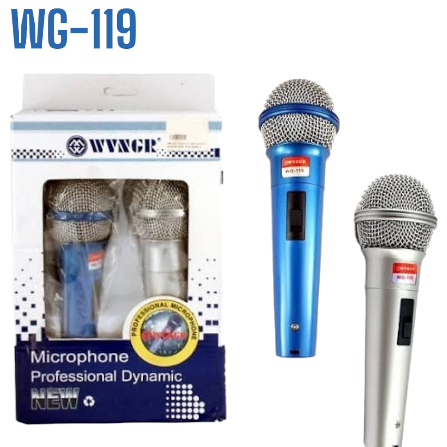 Par Micrófonos Profesionales Unidireccional dos Cables 2,5 m