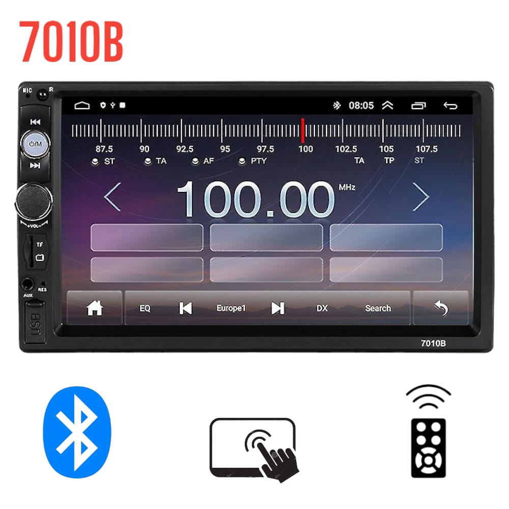 Radio Estéreo Bluetooth MP5 Auto Video Control