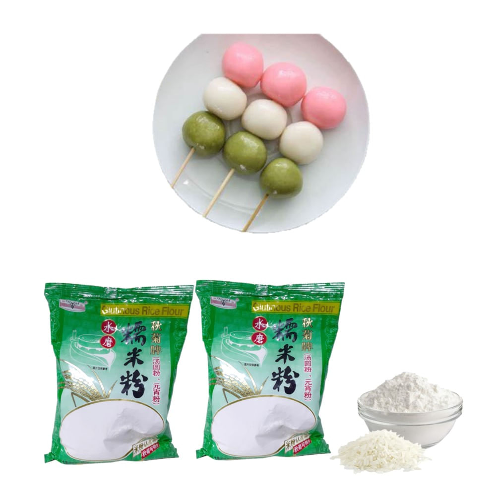 Pack 2u Harina De Arroz Glutinoso 2u de 400gr Pack 2u Harina De Arroz Glutinoso 2u de 400gr
