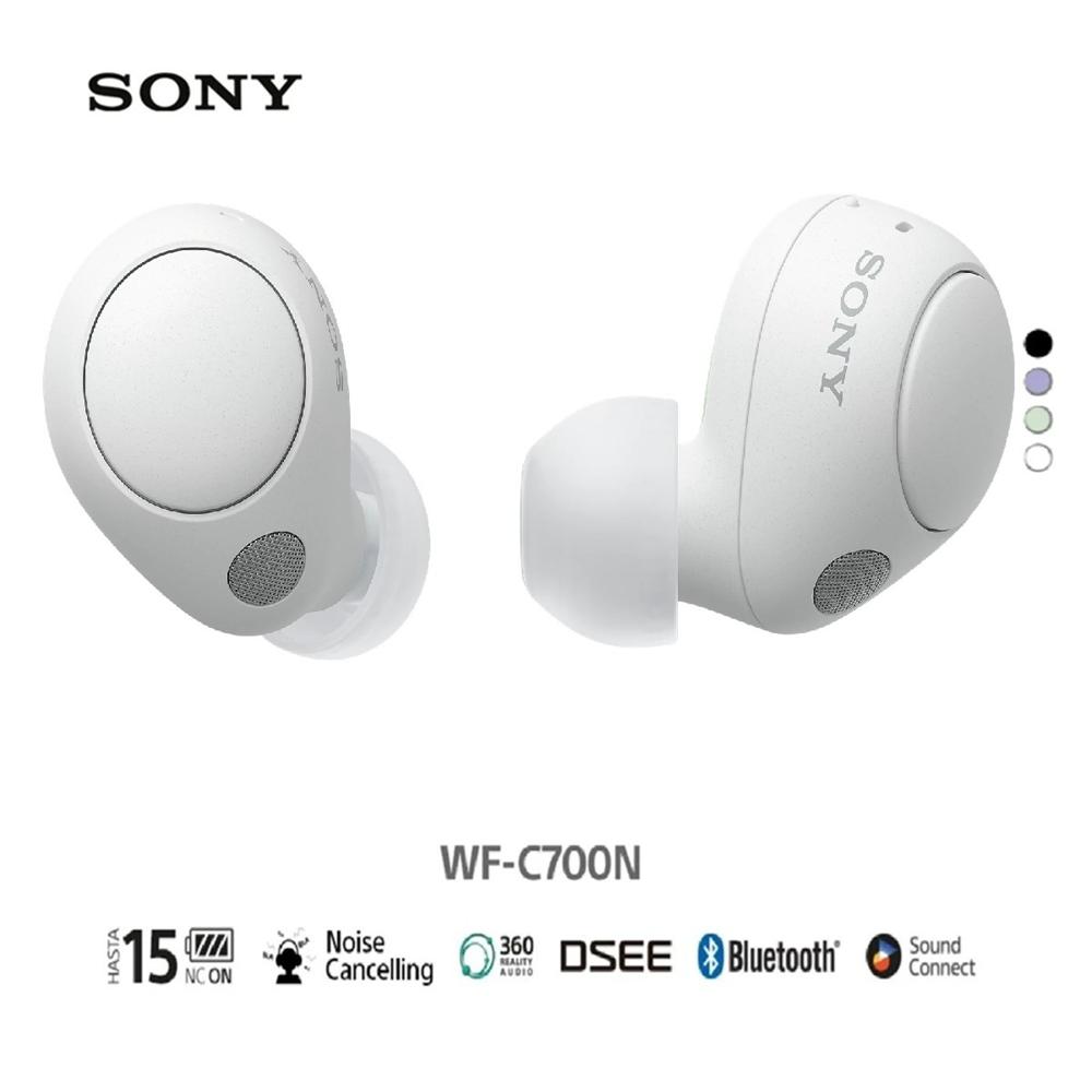 Sony Audífonos WF-C700N True Wireless Noise Cancelling White