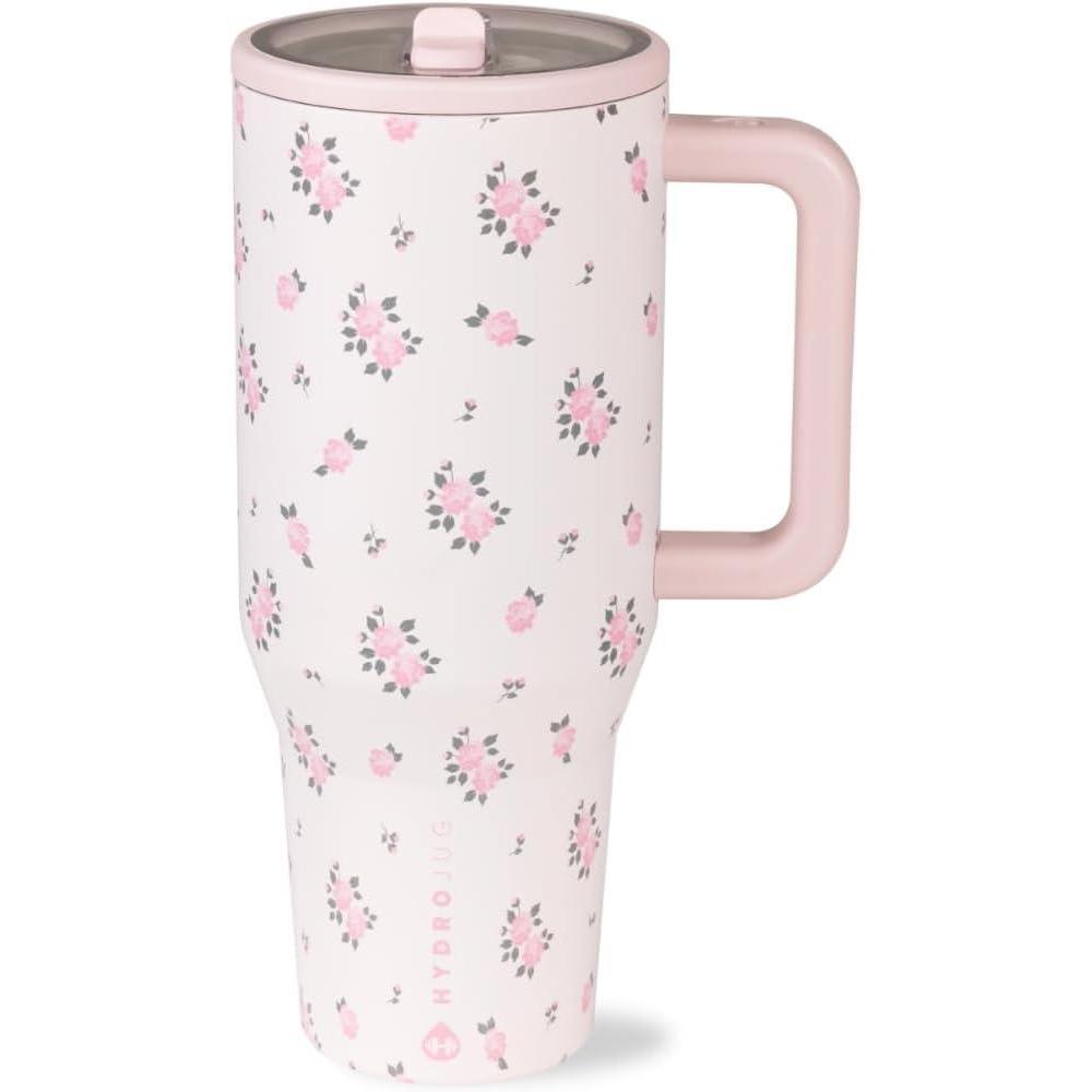 HydroJug Traveler - Botella reusable de acero inoxidable y base de goma