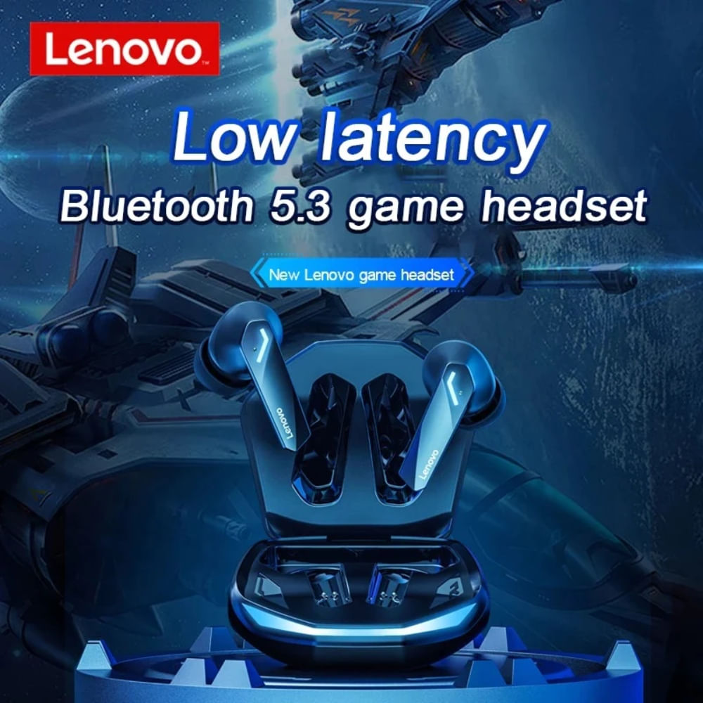 Audifonos Bluetooth Lenovo GM2 Pro Tws Gaming - Negro Audifonos Bluetooth Lenovo GM2 Pro Tws Gaming - Negro