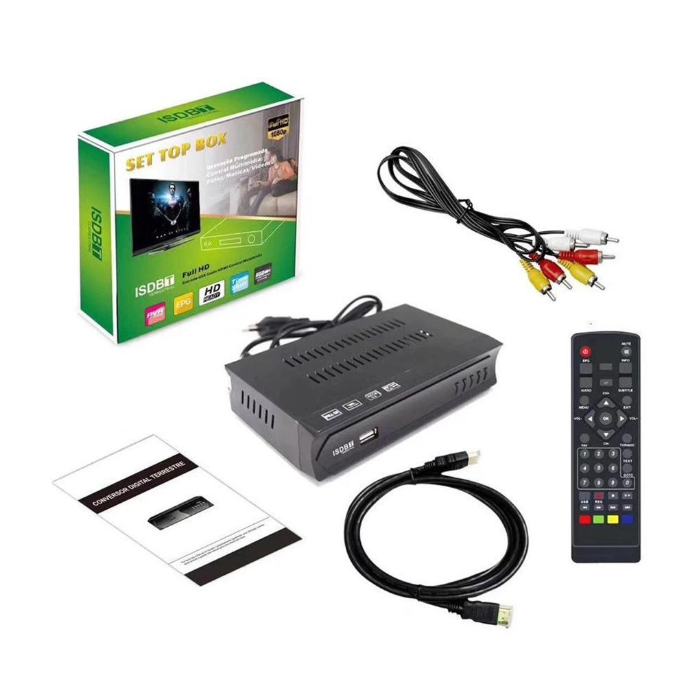 Decodificador Sintonizador Canal Digital De Tv Full Hd Hdmi