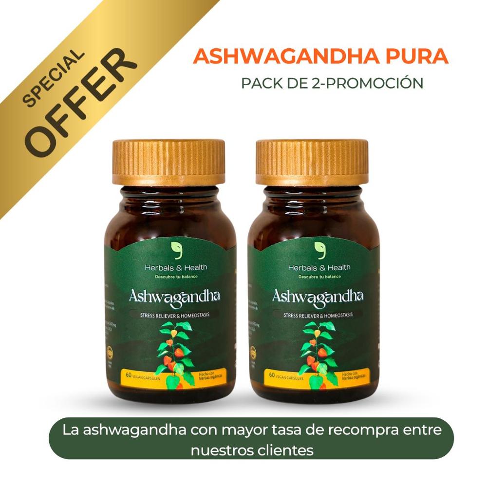Ashwagandha Herbals & Health Pack Promocional