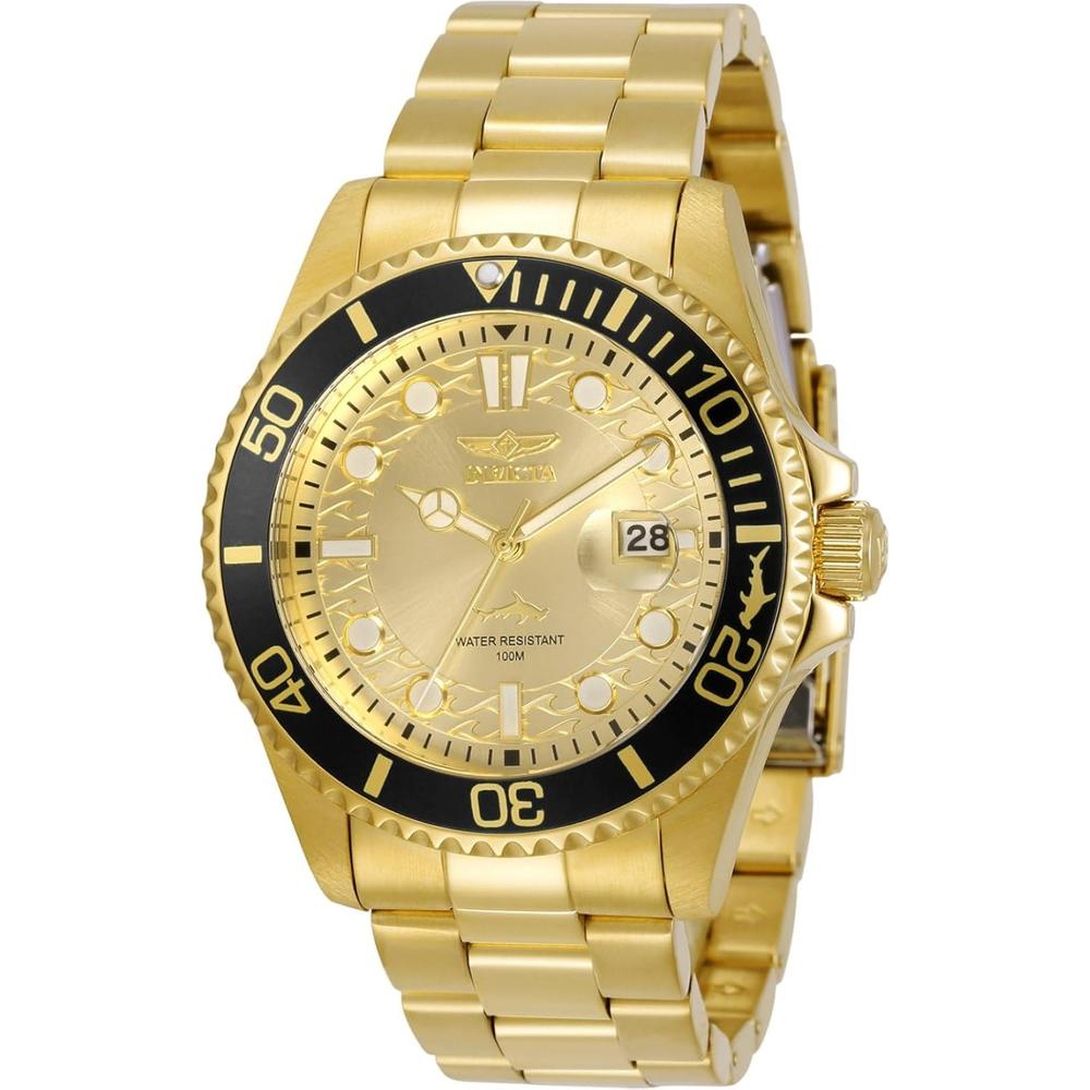 Invicta 30025 reloj Pro Diver de cuarzo para hombre | Oro