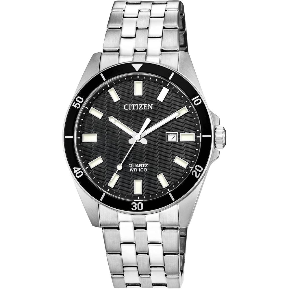 Citizen BI5050-54E reloj para hombre de cuarzo en acero inoxidable | Plateado