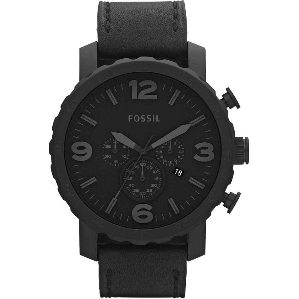 Fossil JR1401 reloj para hombre Nate cronógrafo de acero inoxidable ...
