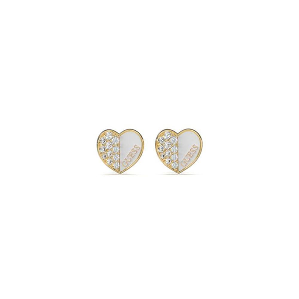 Aretes Joyas Guess Mujer JUBE03048JWYGWHT-U