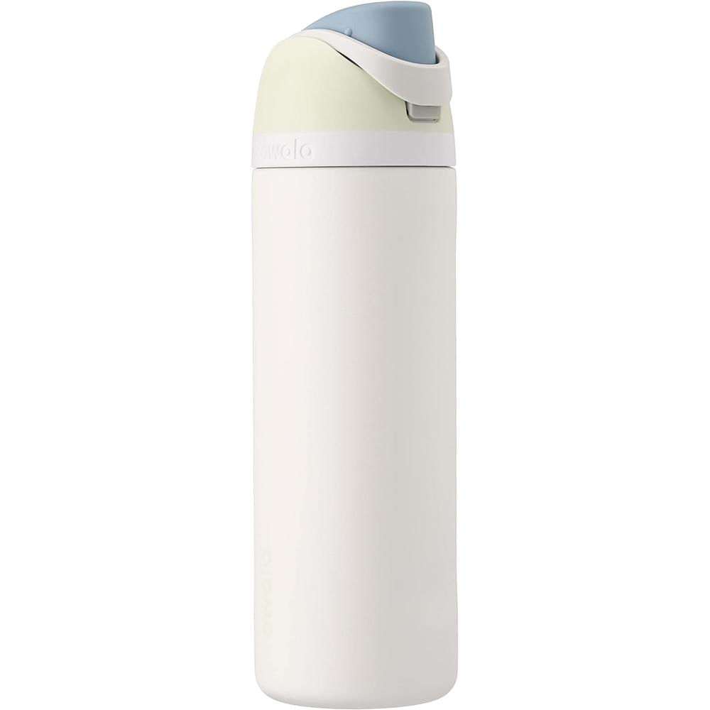Owala Botella FreeSip térmica de acero inoxidable sin BPA | 32oz - Blanco