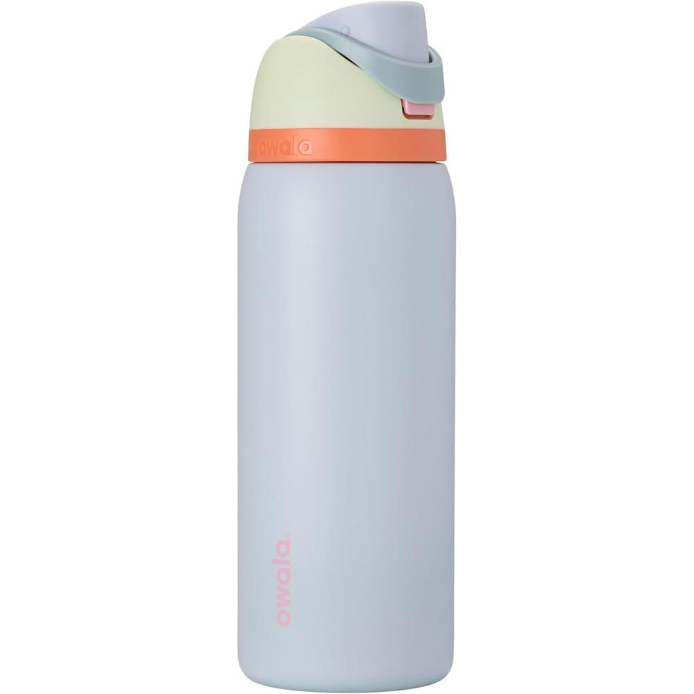 Owala Botella FreeSip térmica de acero inoxidable sin BPA | 32oz - Gris Claro