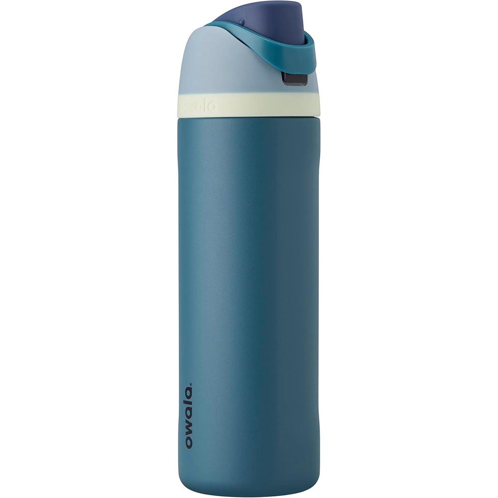 Owala Botella FreeSip térmica de acero inoxidable sin BPA | 24oz - Azul