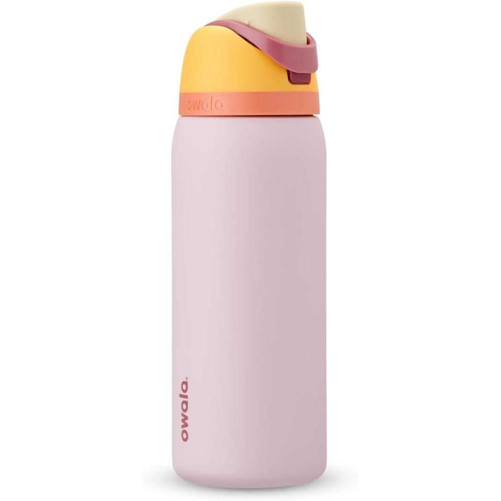 Owala Botella FreeSip térmica de acero inoxidable sin BPA | 32oz - Fucsia