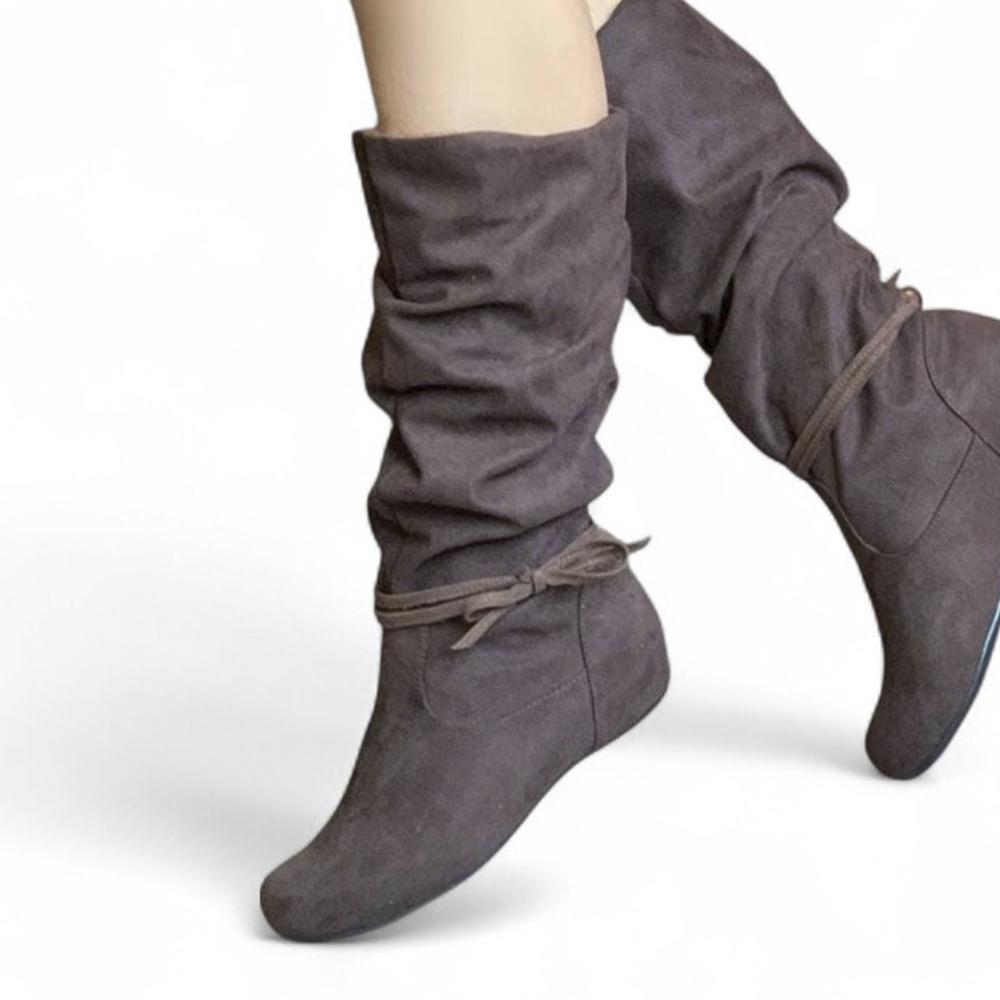 Botin Mujer Gamuza Peluche 1177 5C-55 Color Marron Talla 37