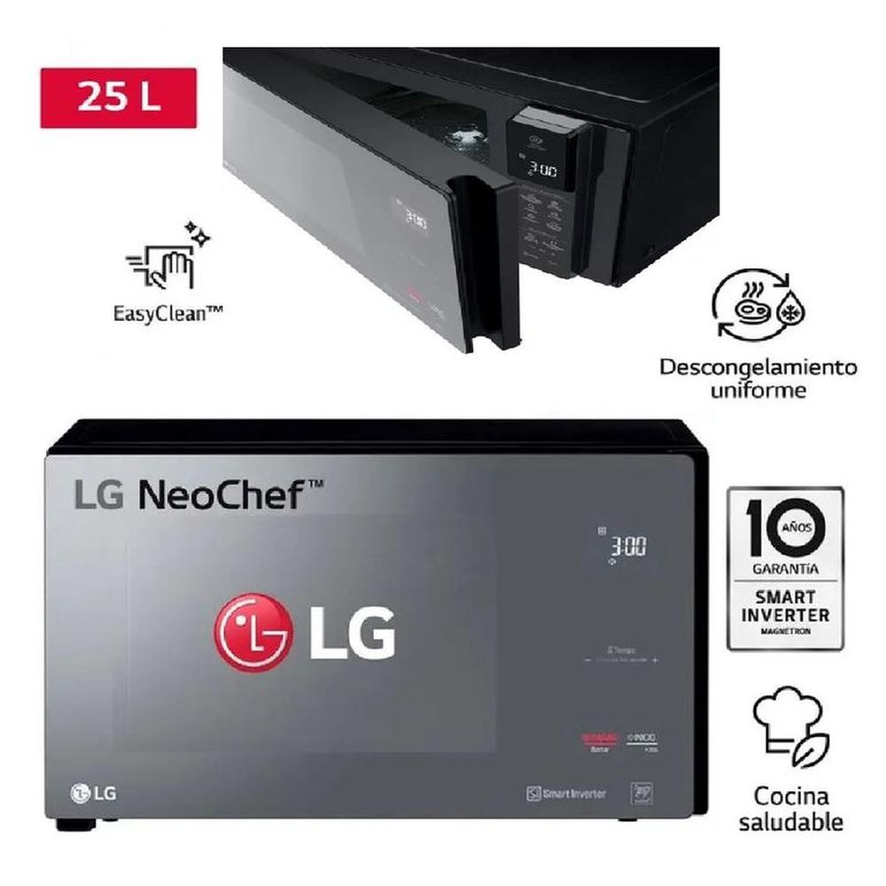 Horno Microondas Espejado Neochef 25 Litros MS2596DIR Horno Microondas Espejado Neochef 25 Litros MS2596DIR