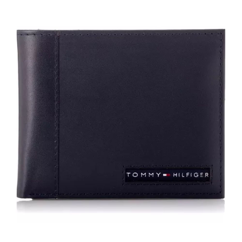Billetera Tommy Hilfiger Billetera Cuero Plegable Navy